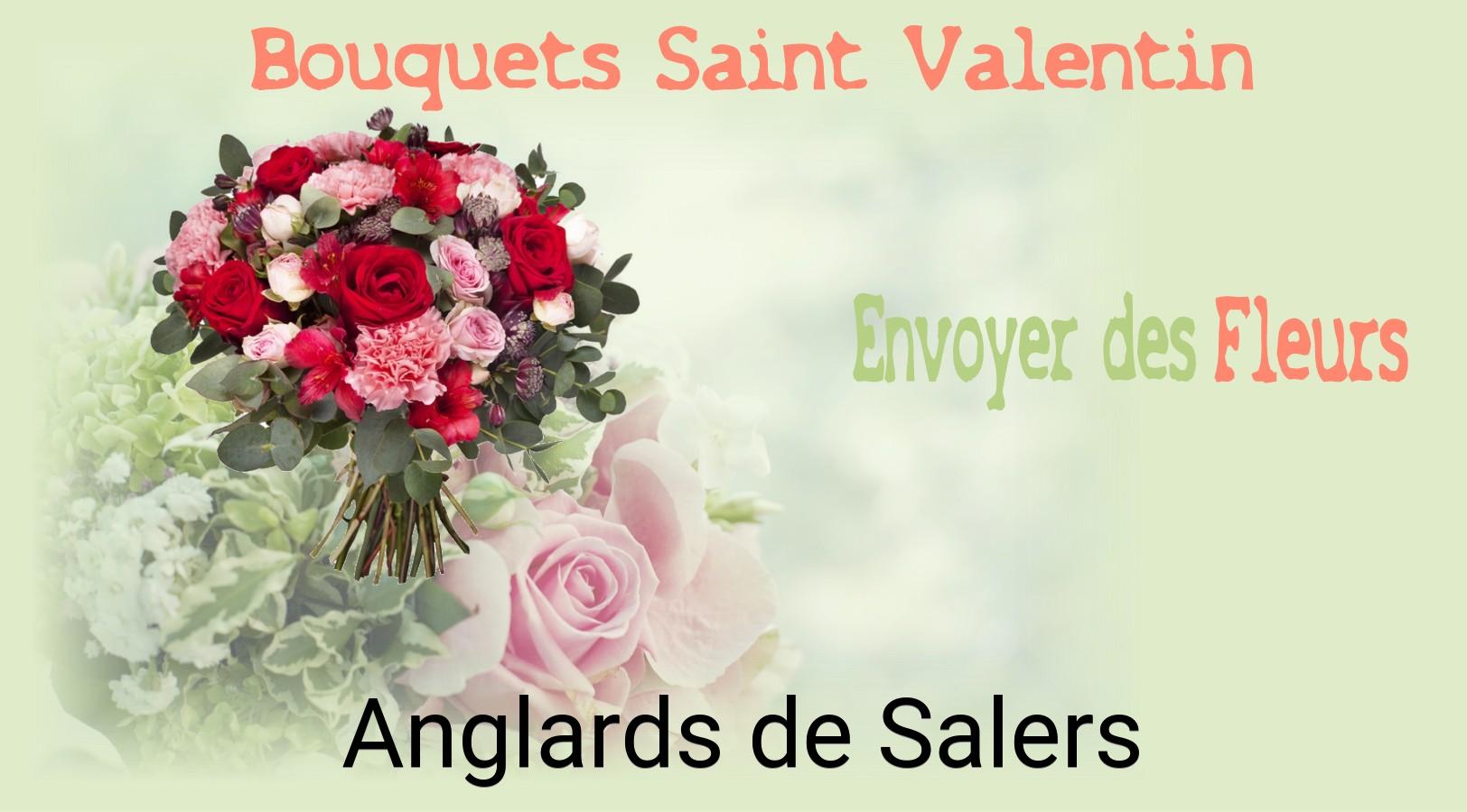 Roses de Saint-Valentin livrées à Anglards-de-Salers